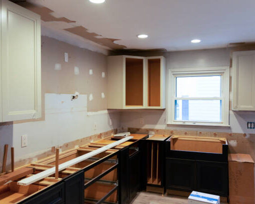 Renovierung von Büroräumen